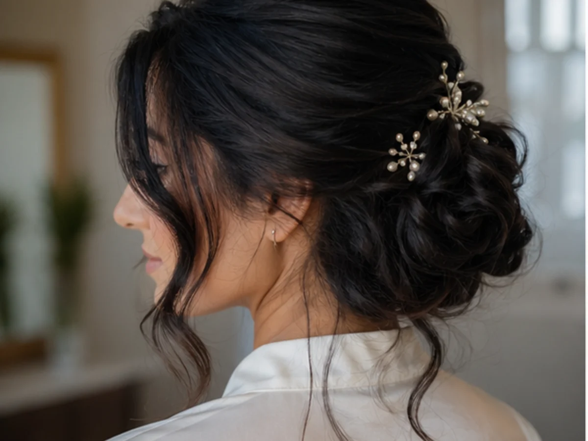 Style Notes thumbnail for what happens at a bridal hair trial.
