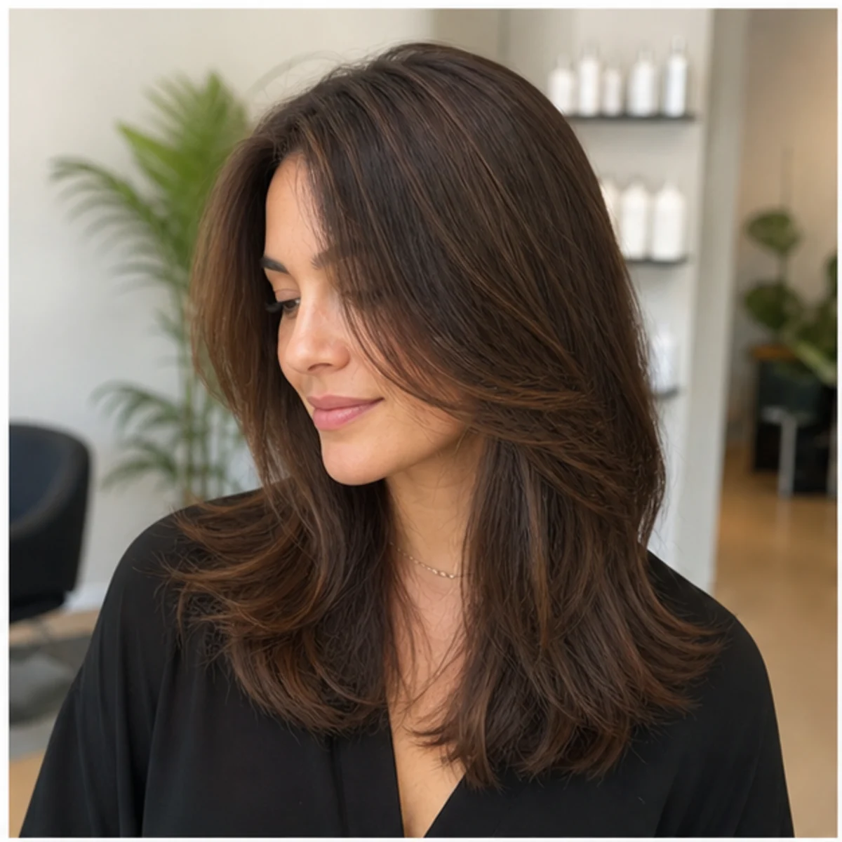 Layered haircut inspiration with a soft salon finish.